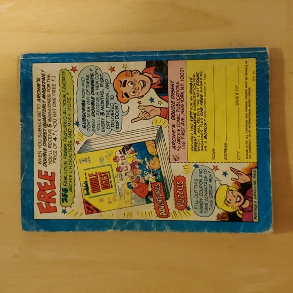 Archie...Archie Andrews Where Are You Digest # 29 - Picture 2 of 2